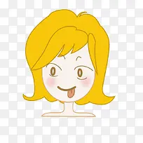 卡通女孩头像-空若网 卡通女孩头像-空若网