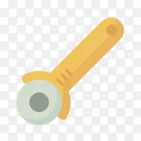 螺丝平面设计土坯插画-黄色螺丝-空若网 螺丝平面设计土坯插画-黄色螺丝-空若网