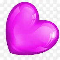 紫色卡通手绘爱心亮光-空若网 紫色卡通手绘爱心亮光-空若网