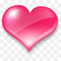 红色亮光手绘爱心-空若网 红色亮光手绘爱心-空若网