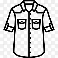 牛仔衬衫图标-空若网 牛仔衬衫图标-空若网