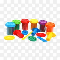 多彩的桶装橡皮泥-空若网 多彩的桶装橡皮泥-空若网