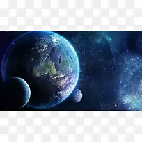 蓝色星空星球淘宝促销-空若网 蓝色星空星球淘宝促销-空若网