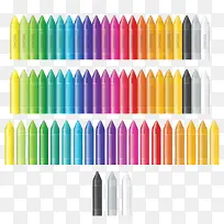 彩色蜡笔-空若网 彩色蜡笔-空若网