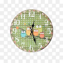 家居创意可爱挂钟-空若网 家居创意可爱挂钟-空若网