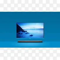 蓝色海岸电视海报背景-空若网 蓝色海岸电视海报背景-空若网