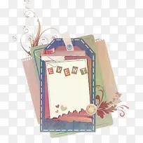 矢量创意笔记本边框-空若网 矢量创意笔记本边框-空若网