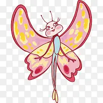 蝴蝶卡通造型-空若网 蝴蝶卡通造型-空若网