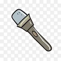 麦克风的卡通造型-空若网 麦克风的卡通造型-空若网