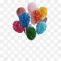 彩色纽扣艺术-空若网 彩色纽扣艺术-空若网