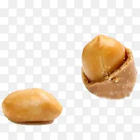 两颗鱼皮花生细节图-空若网 两颗鱼皮花生细节图-空若网