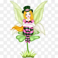 条纹小仙女-空若网 条纹小仙女-空若网