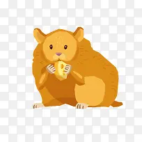 矢量卡通扁平化松鼠png-空若网 矢量卡通扁平化松鼠png-空若网
