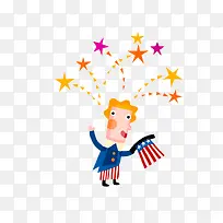 魔术星星卡通矢量素材-空若网 魔术星星卡通矢量素材-空若网