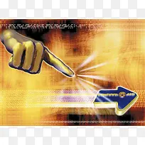 手指与箭头创意科技背景高清-空若网 手指与箭头创意科技背景高清-空若网