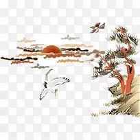 水彩山水画-空若网 水彩山水画-空若网