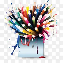 彩色铅笔-空若网 彩色铅笔-空若网