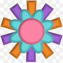 创意剪纸花-空若网 创意剪纸花-空若网