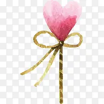 粉色爱心仙女棒-空若网 粉色爱心仙女棒-空若网