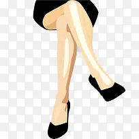 时尚女士腿元素-空若网 时尚女士腿元素-空若网