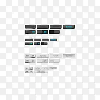 两色UI按钮-空若网 两色UI按钮-空若网