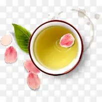 卡通简约花茶杯子-空若网 卡通简约花茶杯子-空若网