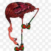 鸵鸟童话插画-空若网 鸵鸟童话插画-空若网