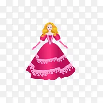 芭比娃娃卡通矢量素材-空若网 芭比娃娃卡通矢量素材-空若网