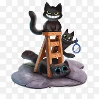 矢量黑猫-空若网 矢量黑猫-空若网