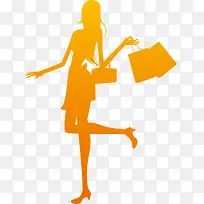 卡通时尚女郎购物-空若网 卡通时尚女郎购物-空若网