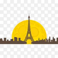 城市建筑剪影-空若网 城市建筑剪影-空若网