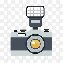 灰色扁平化摄像卡通元素-空若网 灰色扁平化摄像卡通元素-空若网