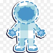 扁平化宇航员-空若网 扁平化宇航员-空若网