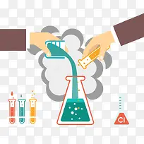 科学研究扁平化素材-空若网 科学研究扁平化素材-空若网