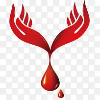 爱心献血标志-空若网 爱心献血标志-空若网