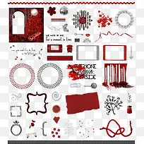 真爱如血之情人节图案-空若网 真爱如血之情人节图案-空若网