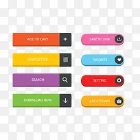 矢量界面设计元素-空若网 矢量界面设计元素-空若网