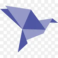 扁平化千纸鹤-空若网 扁平化千纸鹤-空若网