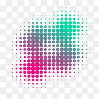 渐变色波点背景-空若网 渐变色波点背景-空若网