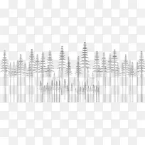 卡通手绘树丛-空若网 卡通手绘树丛-空若网