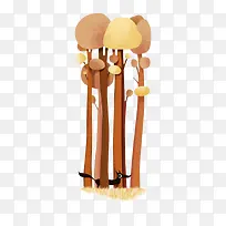 手绘树丛-空若网 手绘树丛-空若网