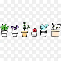可爱的小盆栽-空若网 可爱的小盆栽-空若网