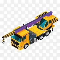 矢量吊车工程车卡车汽车-空若网 矢量吊车工程车卡车汽车-空若网