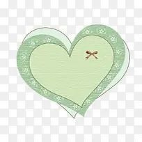 浅绿爱心标牌-空若网 浅绿爱心标牌-空若网