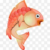 摄影手绘海报金鱼效果-空若网 摄影手绘海报金鱼效果-空若网