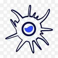 扁平化细菌PNG下载-空若网 扁平化细菌PNG下载-空若网