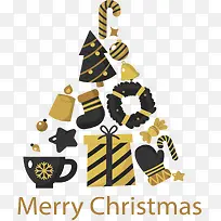 圣诞节快乐拼图圣诞树-空若网 圣诞节快乐拼图圣诞树-空若网