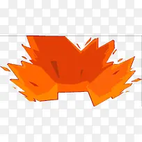 橙色扁平图案-空若网 橙色扁平图案-空若网