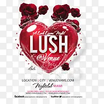 夜店爱情派对海报-空若网 夜店爱情派对海报-空若网