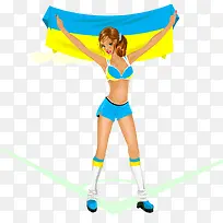 时尚卡通美女-空若网 时尚卡通美女-空若网